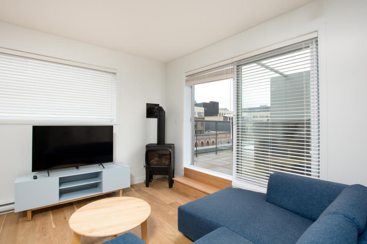 Les Lofts St-Francois - Par Les Lofts Vieux-Quebecアパートホテル エクステリア 写真